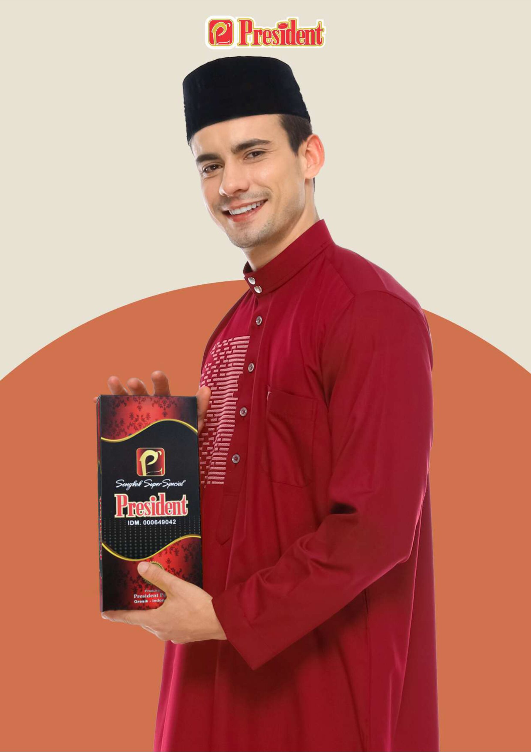 Model Songkok President